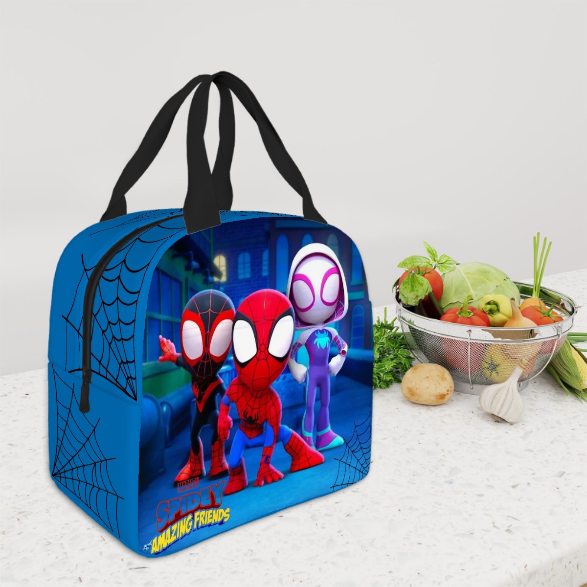 Spidey and Friends lunch Bag