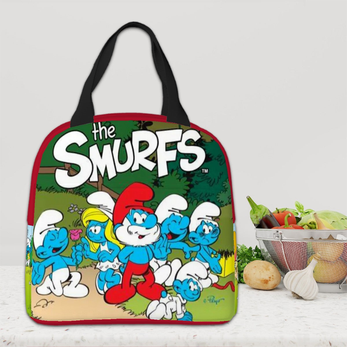 Smurf Lunch bag