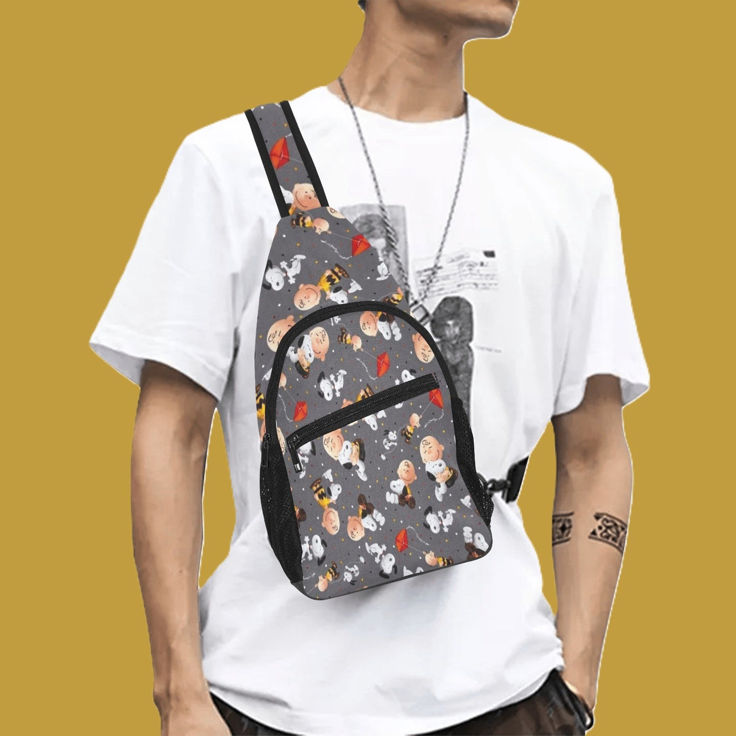 Peanut chest bag