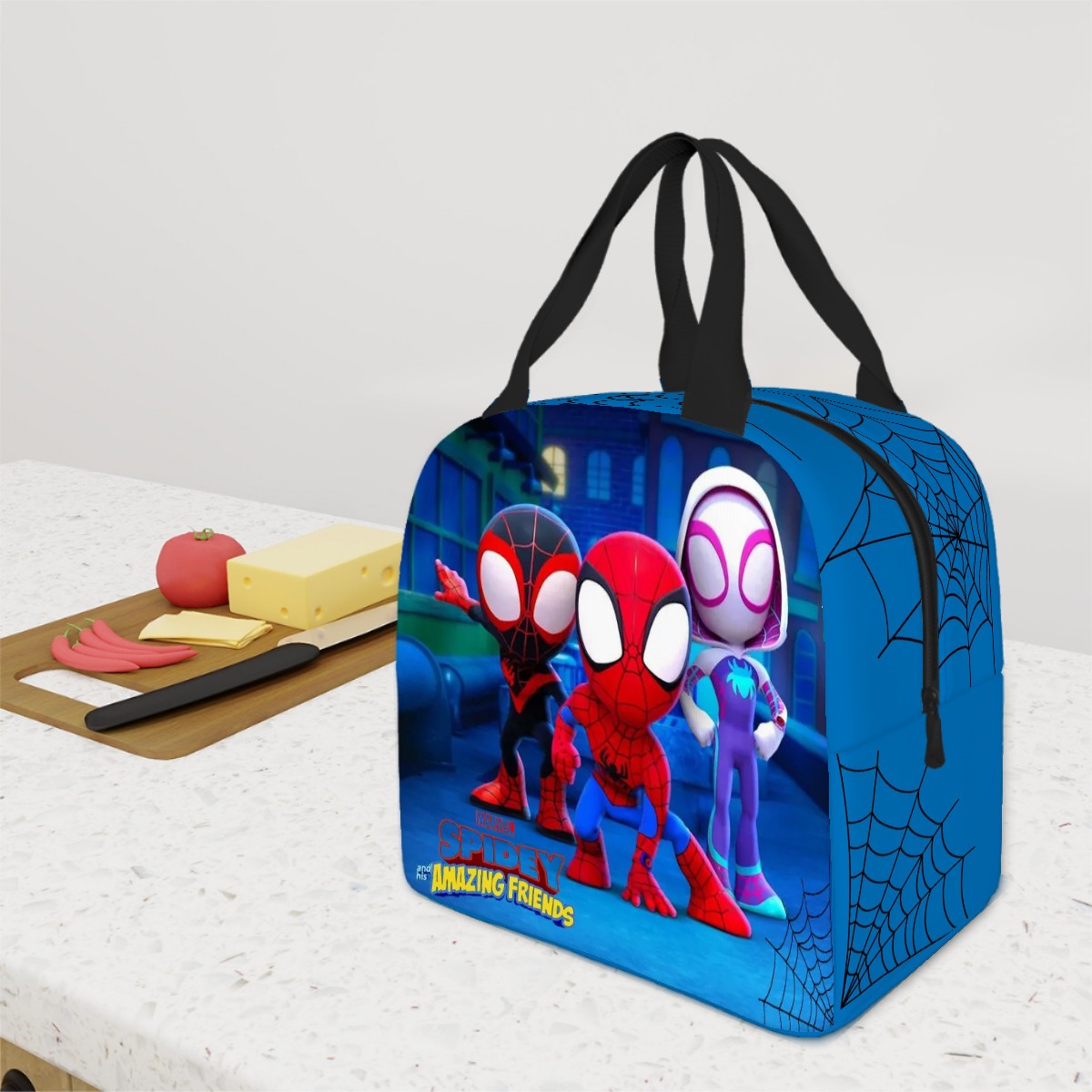 Spidey and Friends lunch Bag