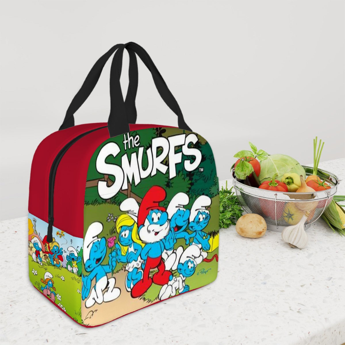 Smurf Lunch bag