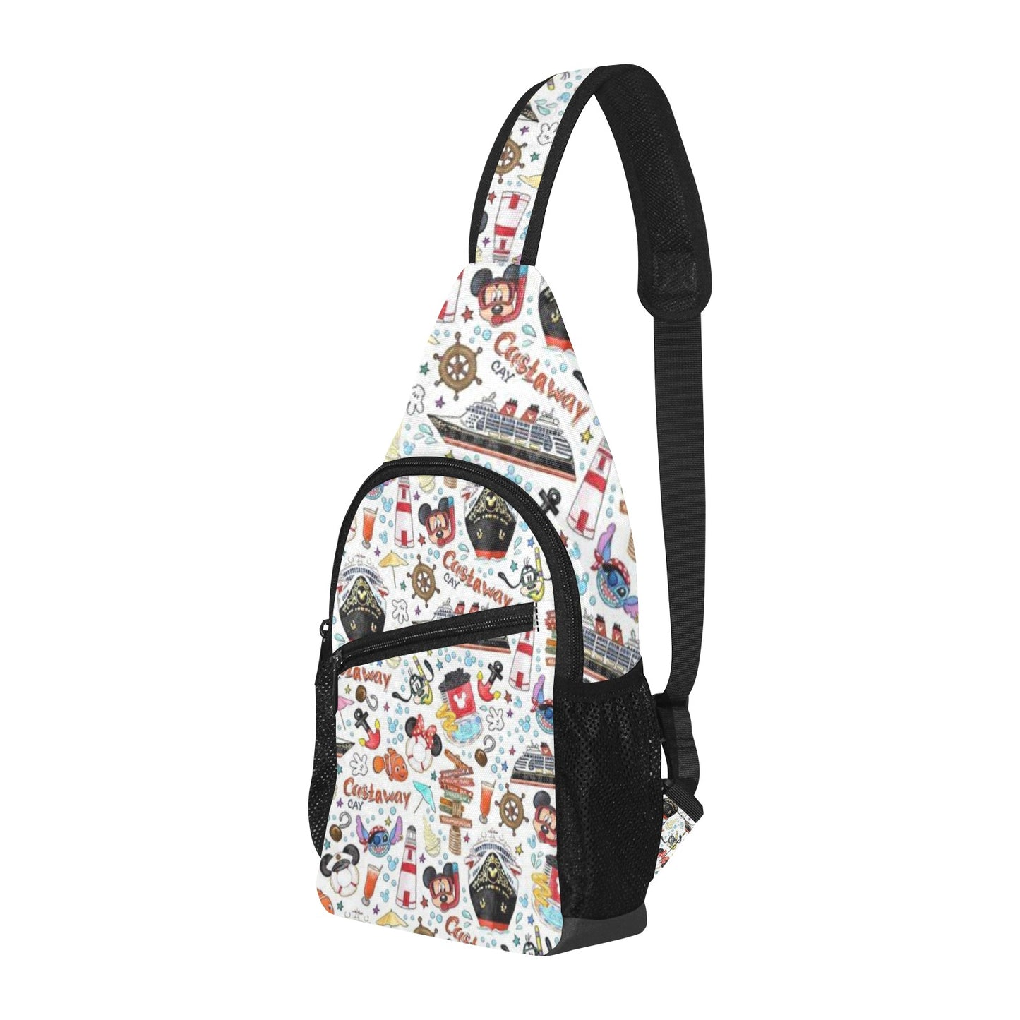Disney trip chest bag