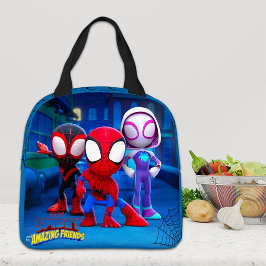 Spidey and Friends lunch Bag