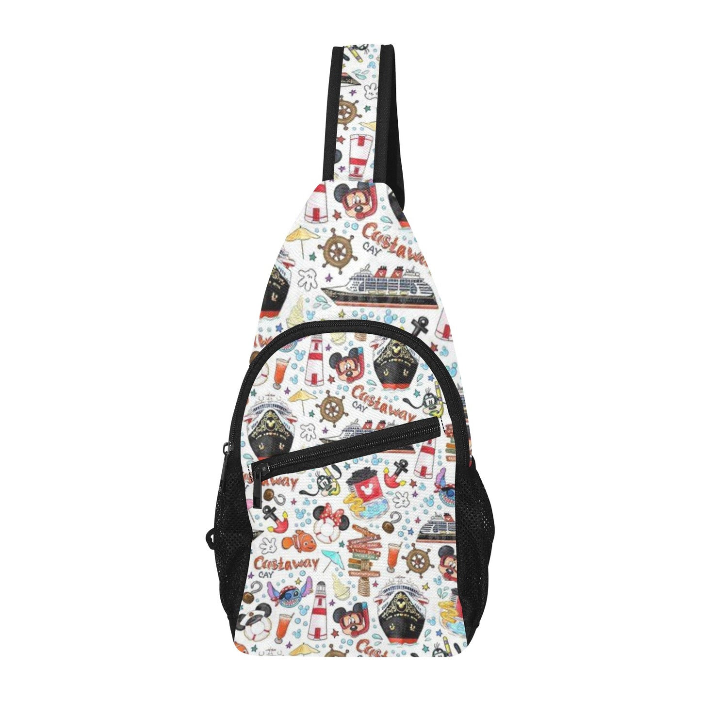 Disney trip chest bag