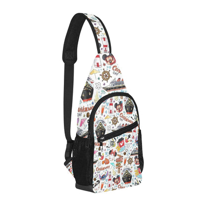 Disney trip chest bag
