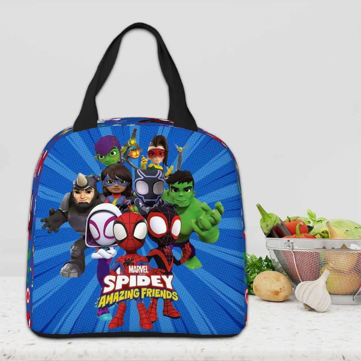 All Spidey and Friends lunch Bag