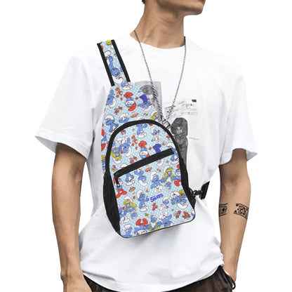 Smurf Chest bag