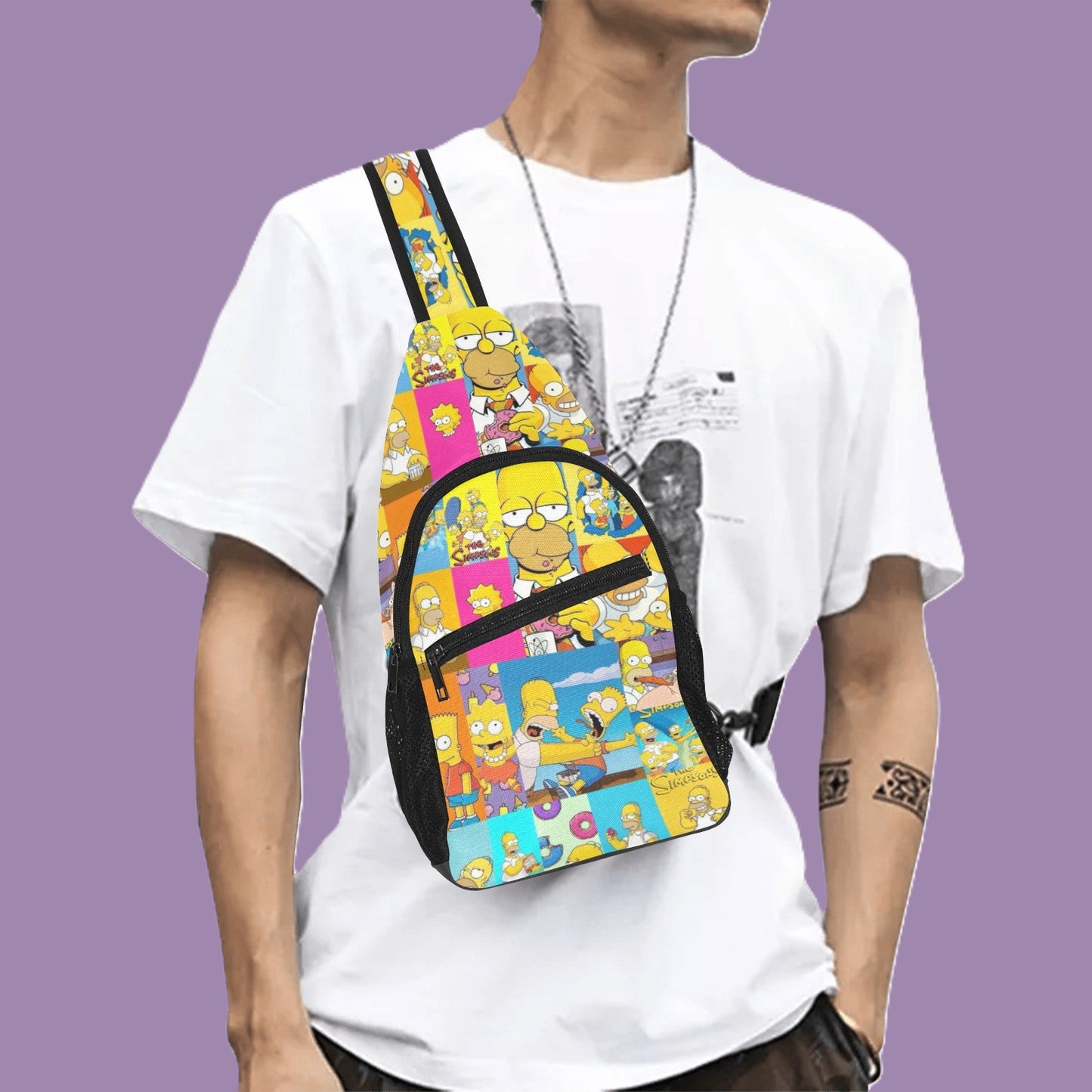 Simpsons chest Bag