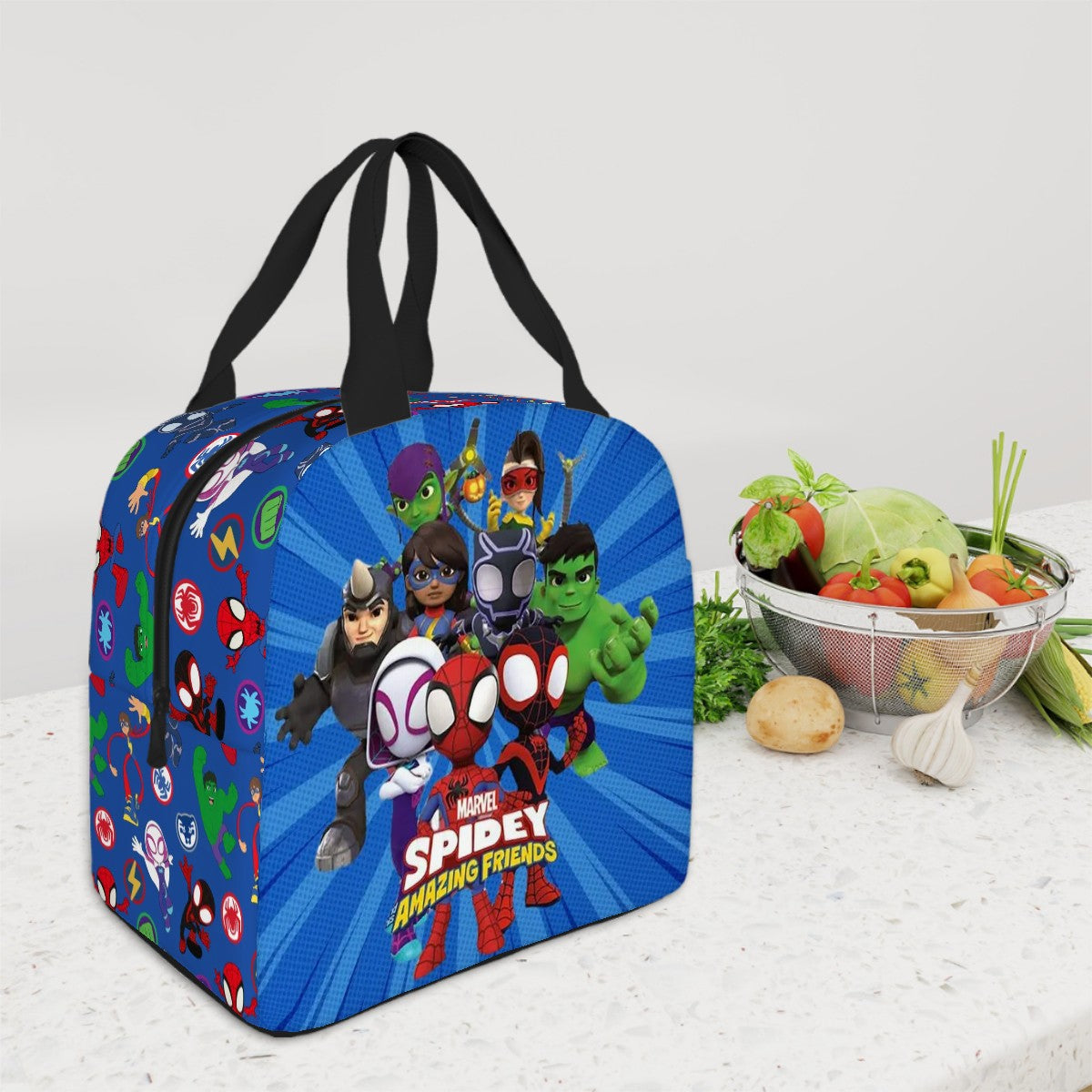 All Spidey and Friends lunch Bag