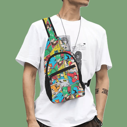DC Super Heros Chest Bag
