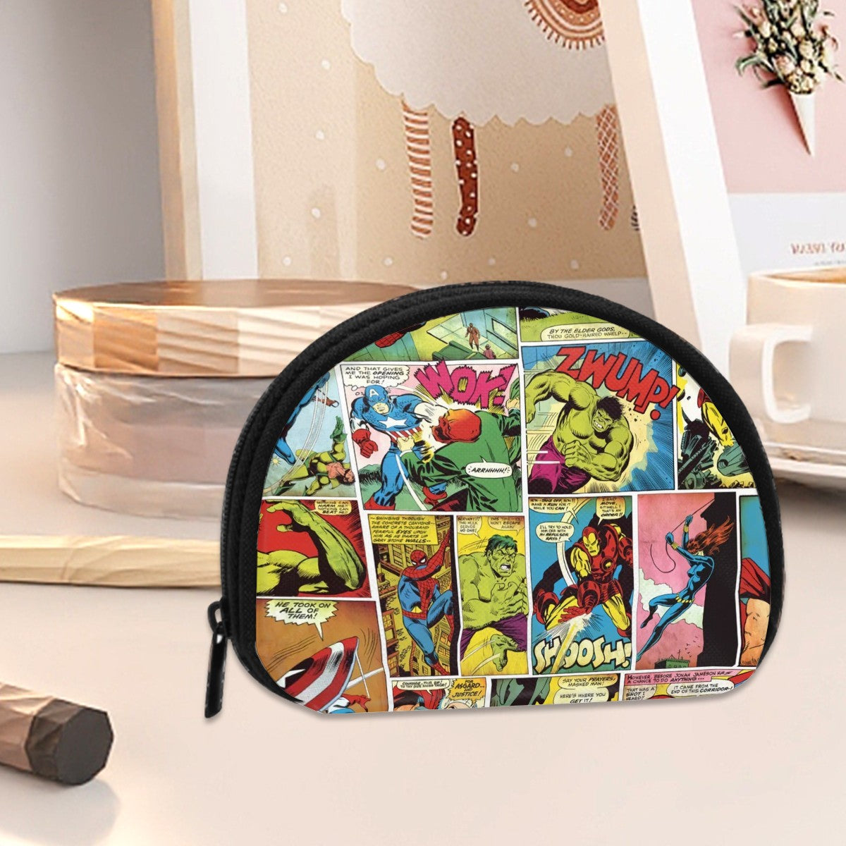 Action Heros Marvel mini change purse