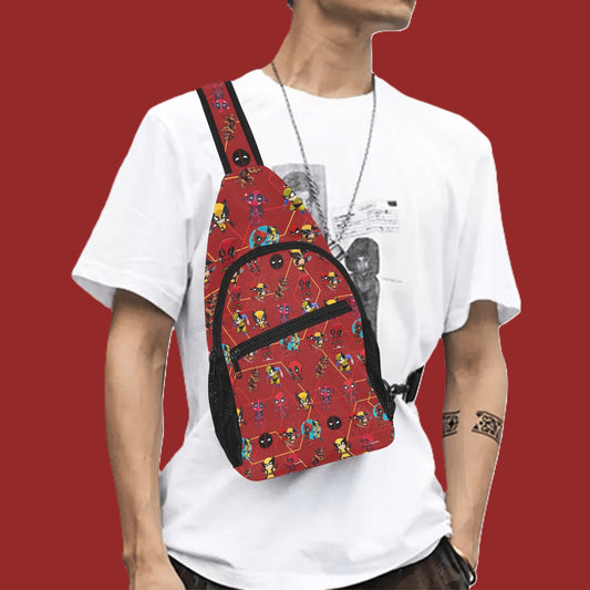 Deadpool and Wolverine Chest Bag