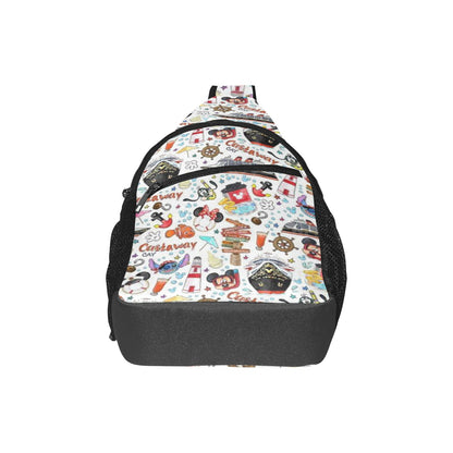 Disney trip chest bag