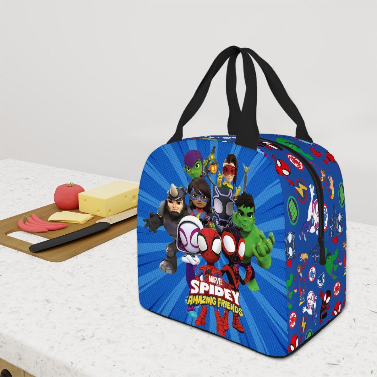 All Spidey and Friends lunch Bag