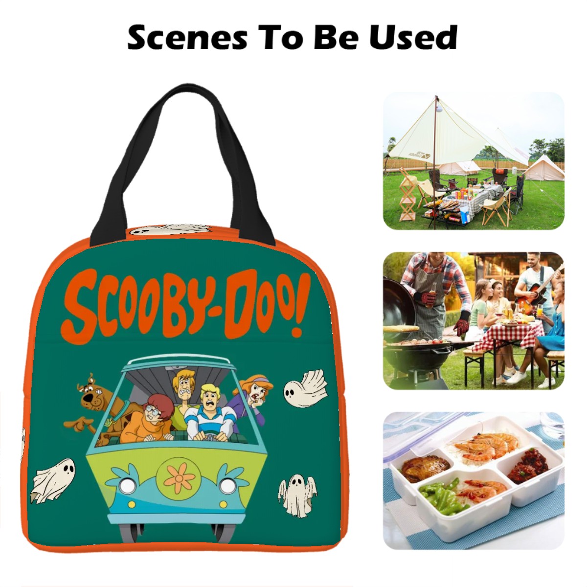 Scooby and gang Lunch bag